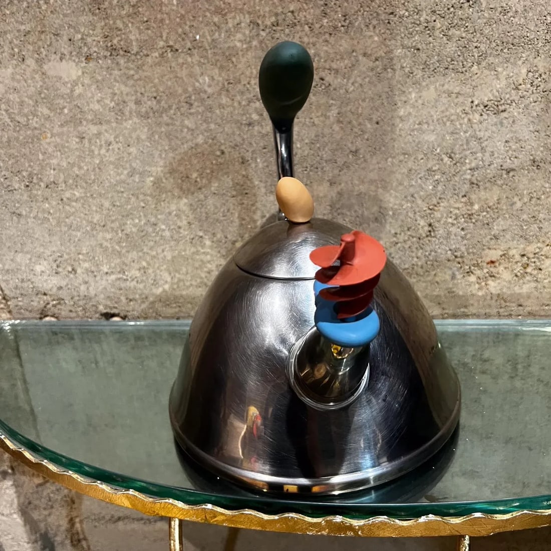 1980s Postmodern Tea Kettle Designed by Michael Graves - 4