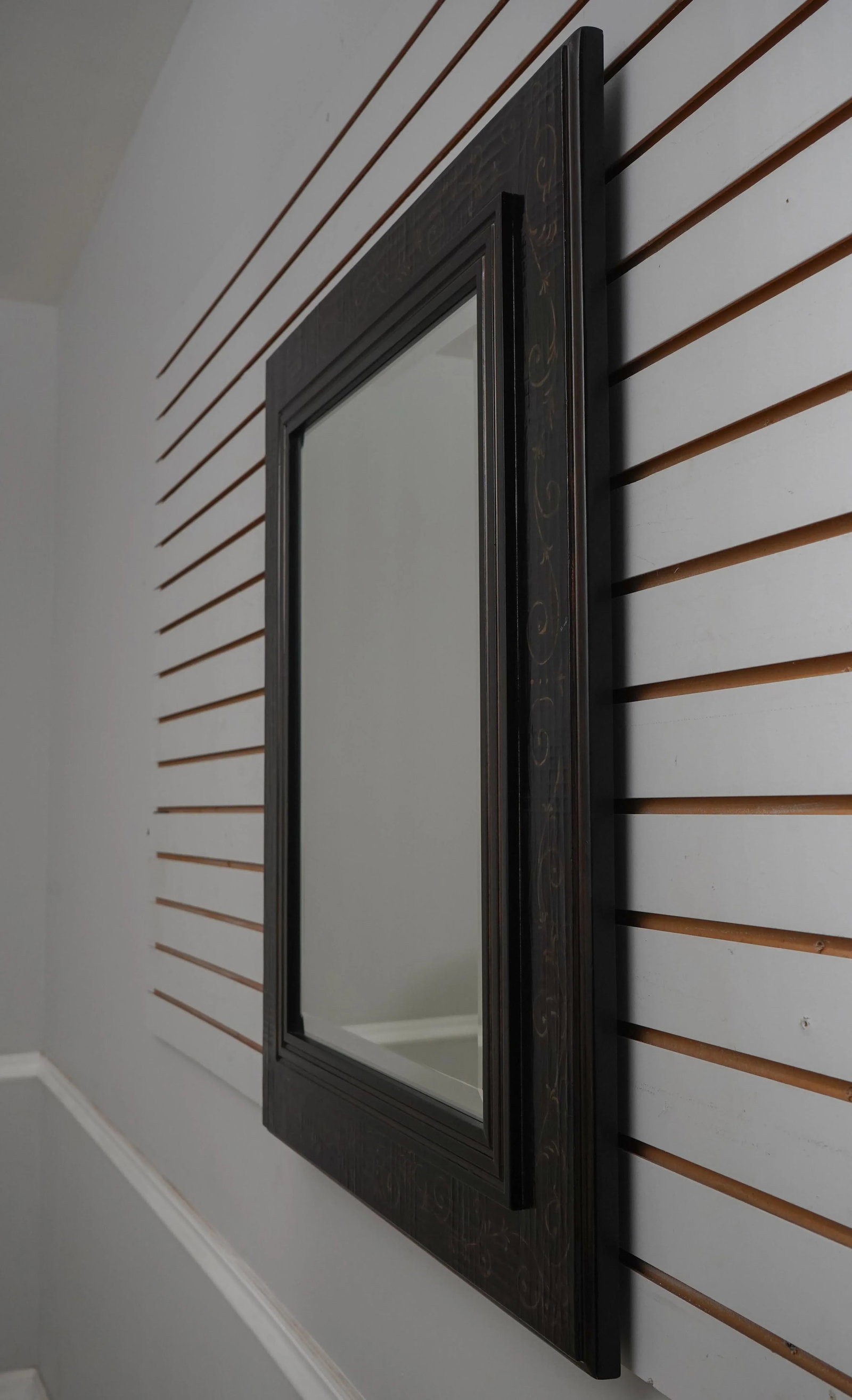 Woodbridge Paint Decorated Rectangular Mirror - 2
