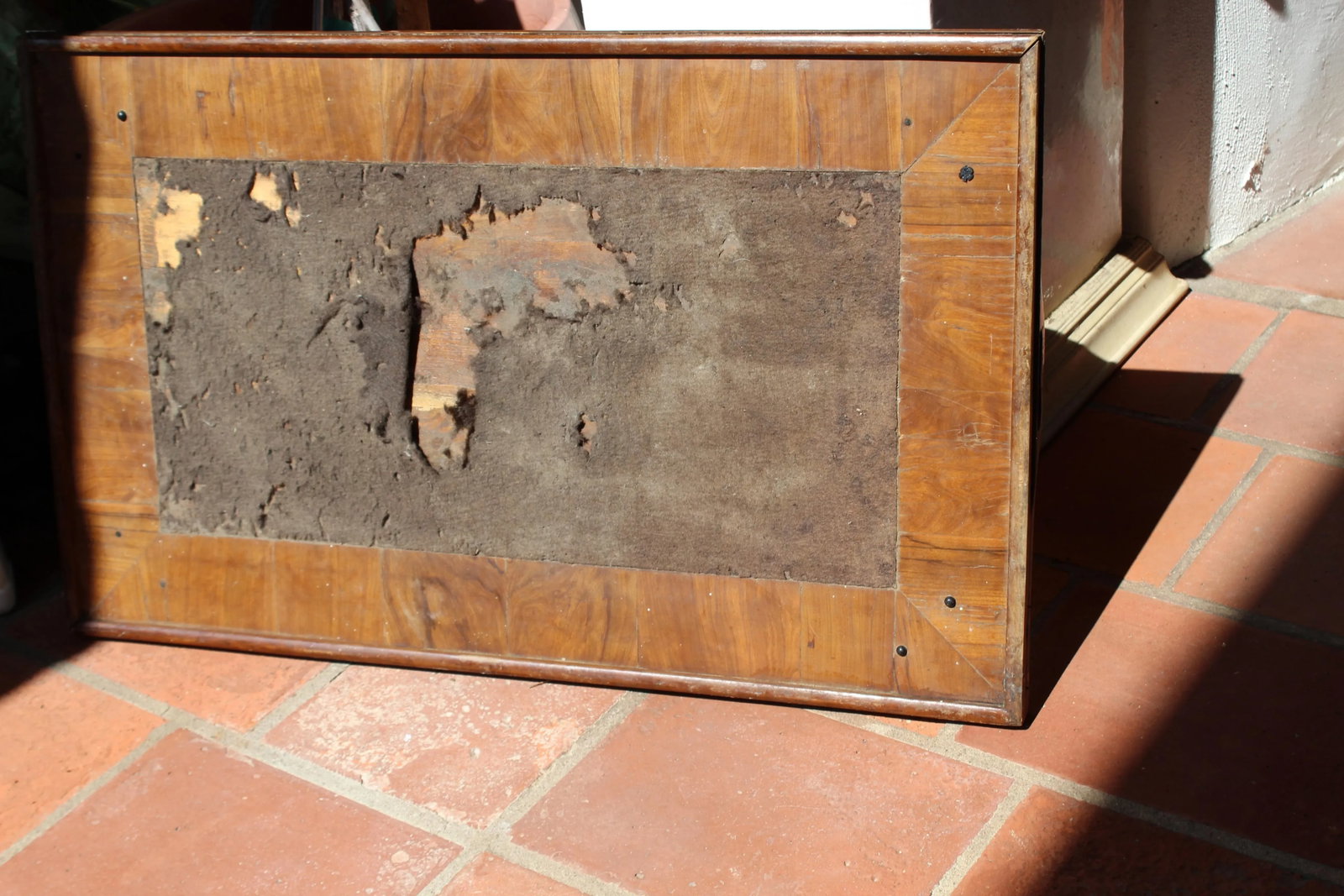19th Century English Inlayed Marquetry Butler Tray - 5