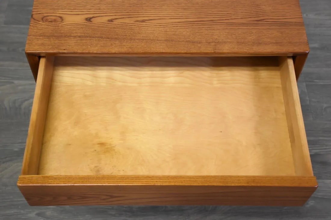 Heywood Wakefield Oak Nightstand - 7