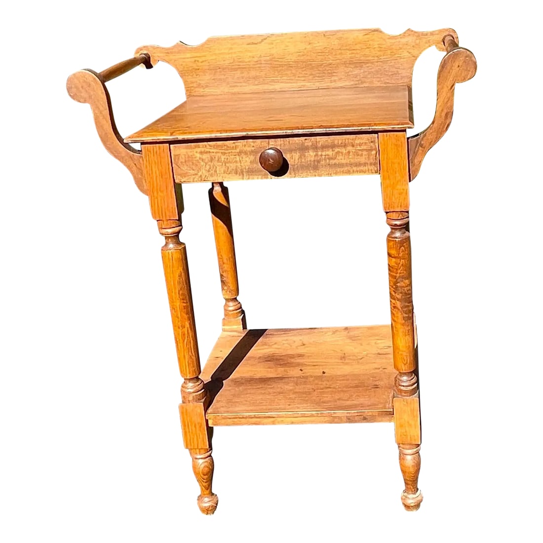 Antique Mixed Wood Washstand (1 of 11)