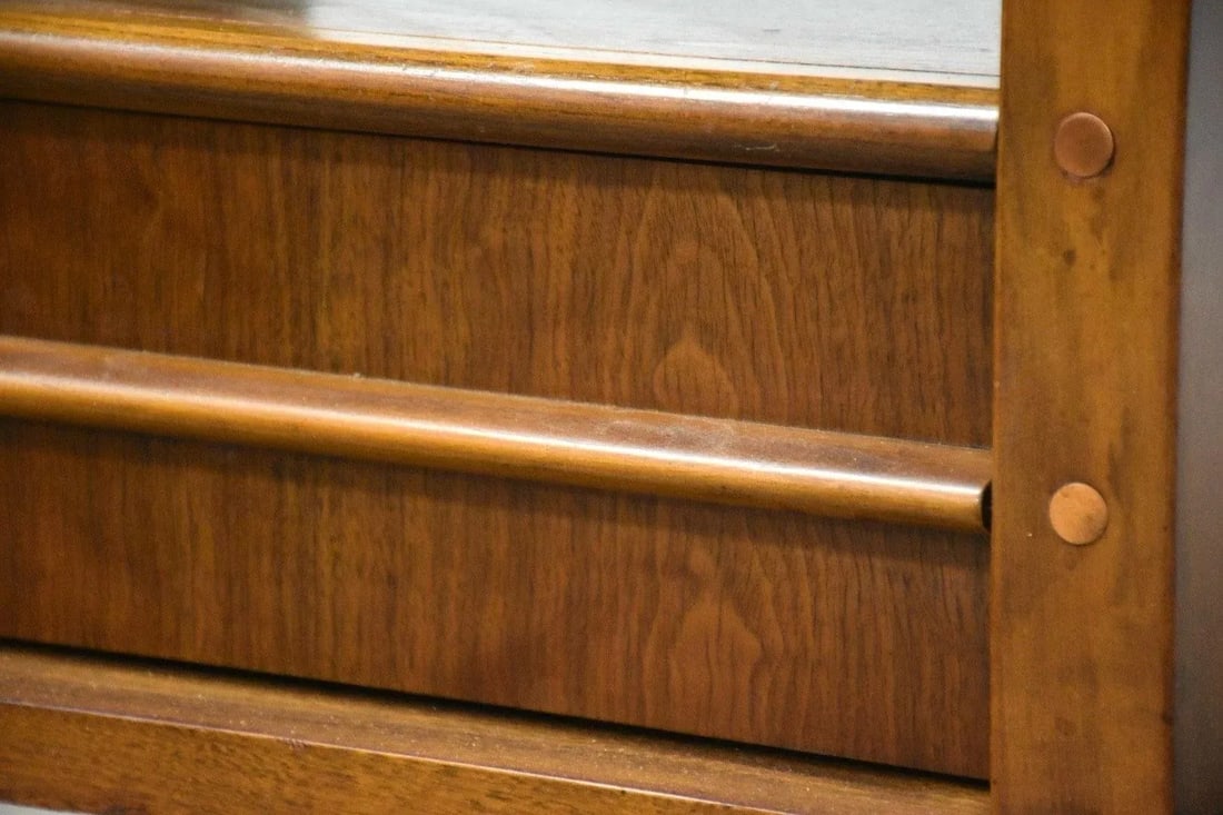 Walnut Nightstand by Kent Coffey Simplicite - 7