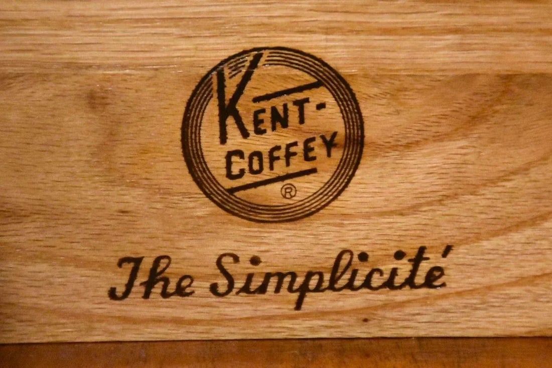 Walnut Nightstand by Kent Coffey Simplicite - 8