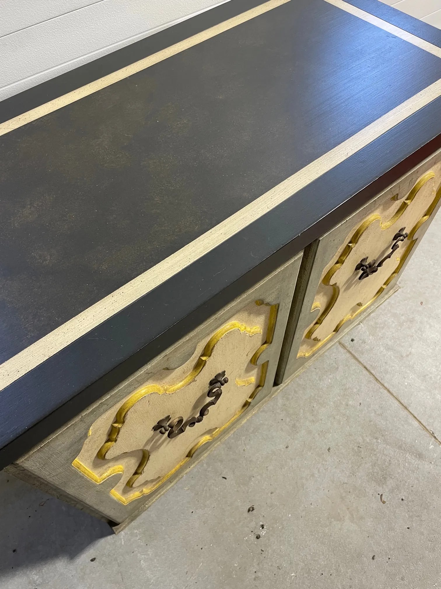 Late 20th Century Painted Commode - 11