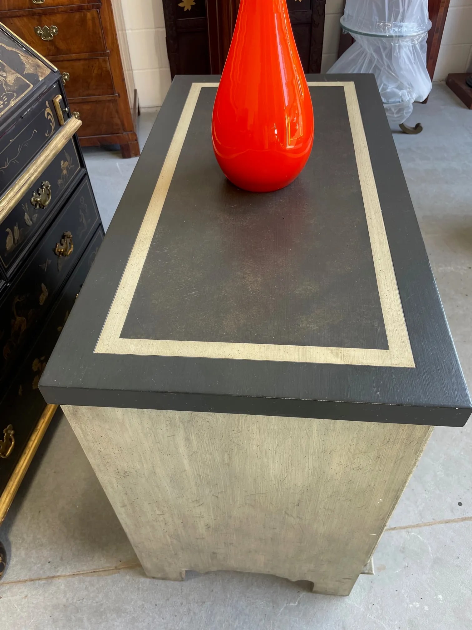 Late 20th Century Painted Commode - 9