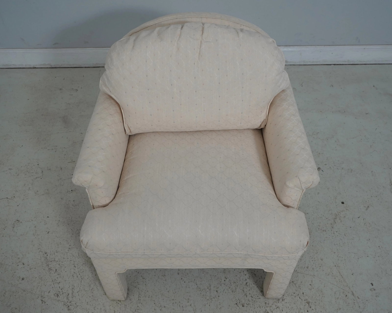 Pair Drexel Modern Design Upholstered Club Chairs - 2