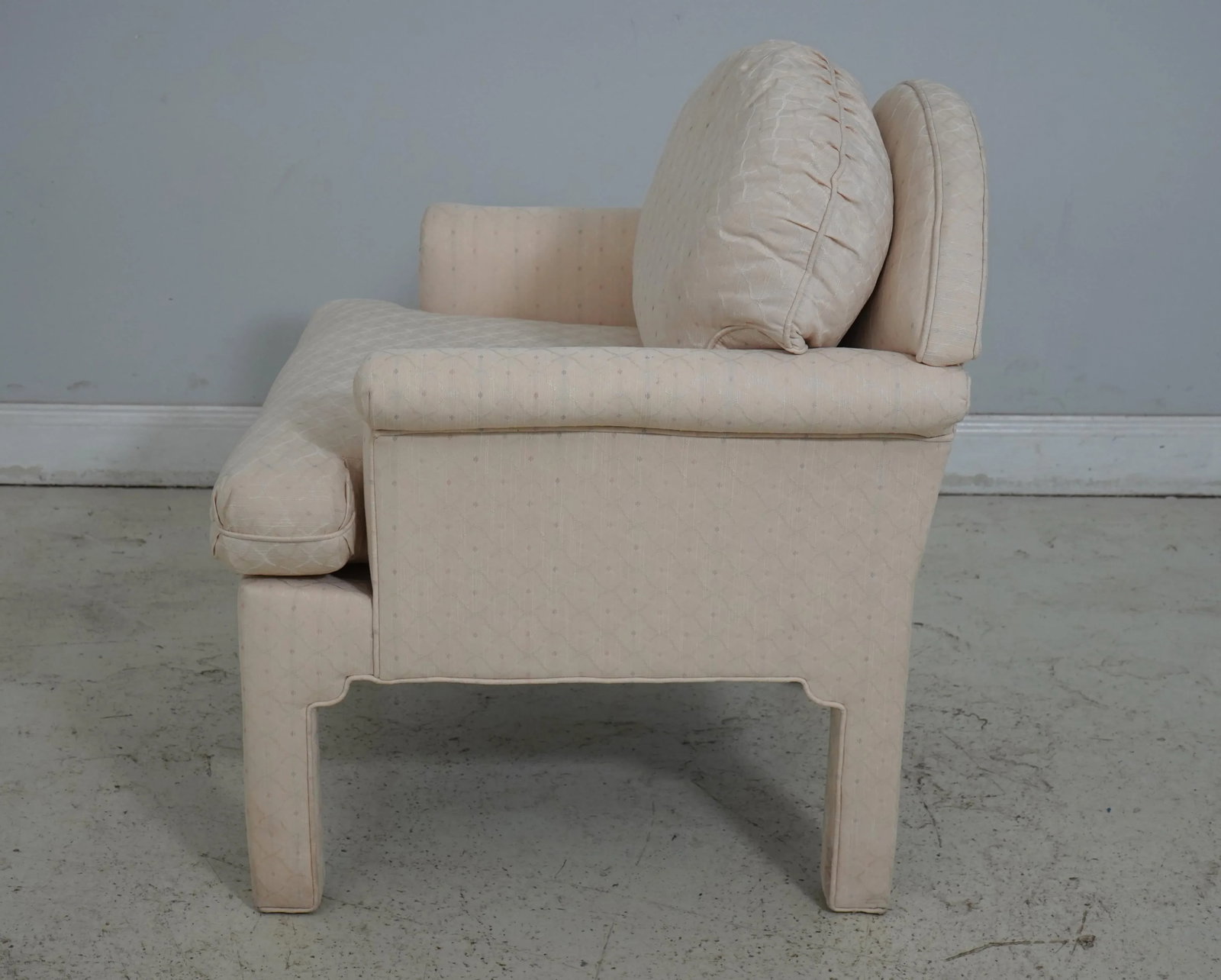 Pair Drexel Modern Design Upholstered Club Chairs - 3
