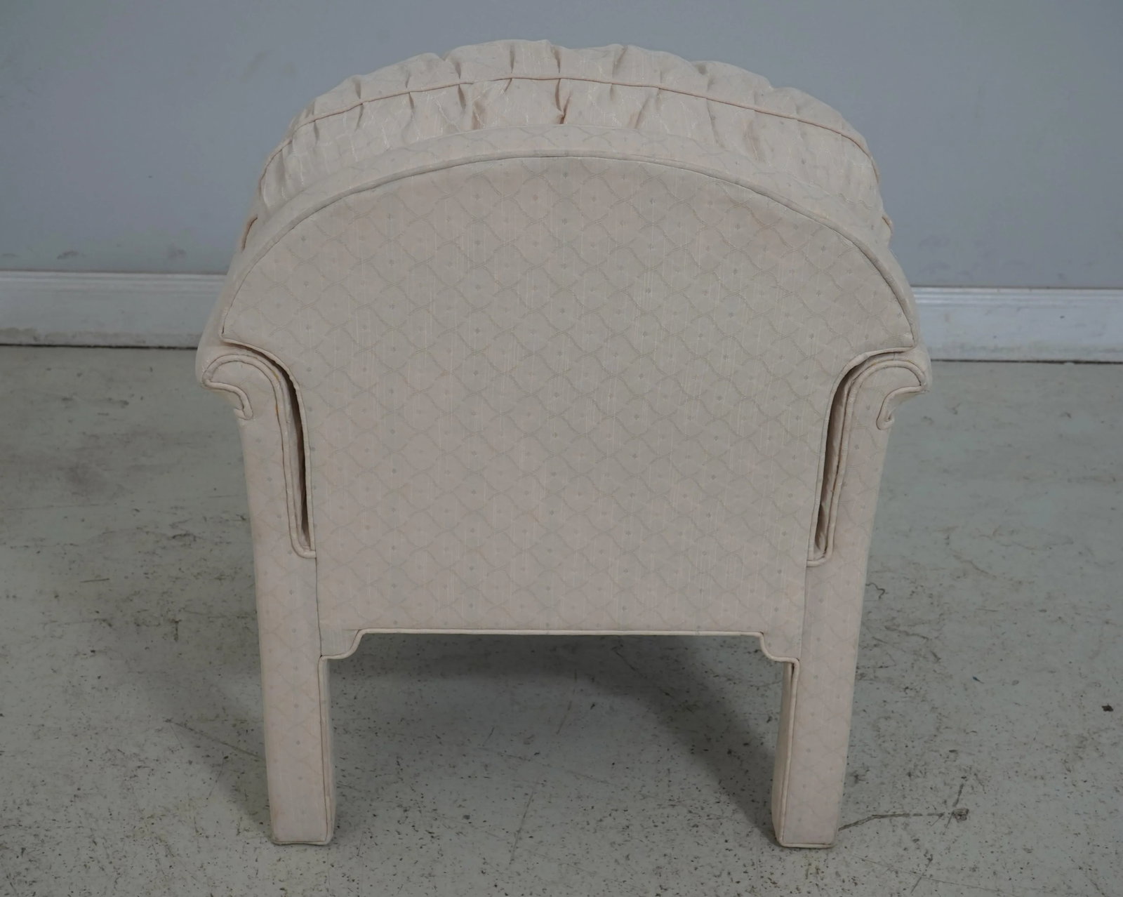Pair Drexel Modern Design Upholstered Club Chairs - 4