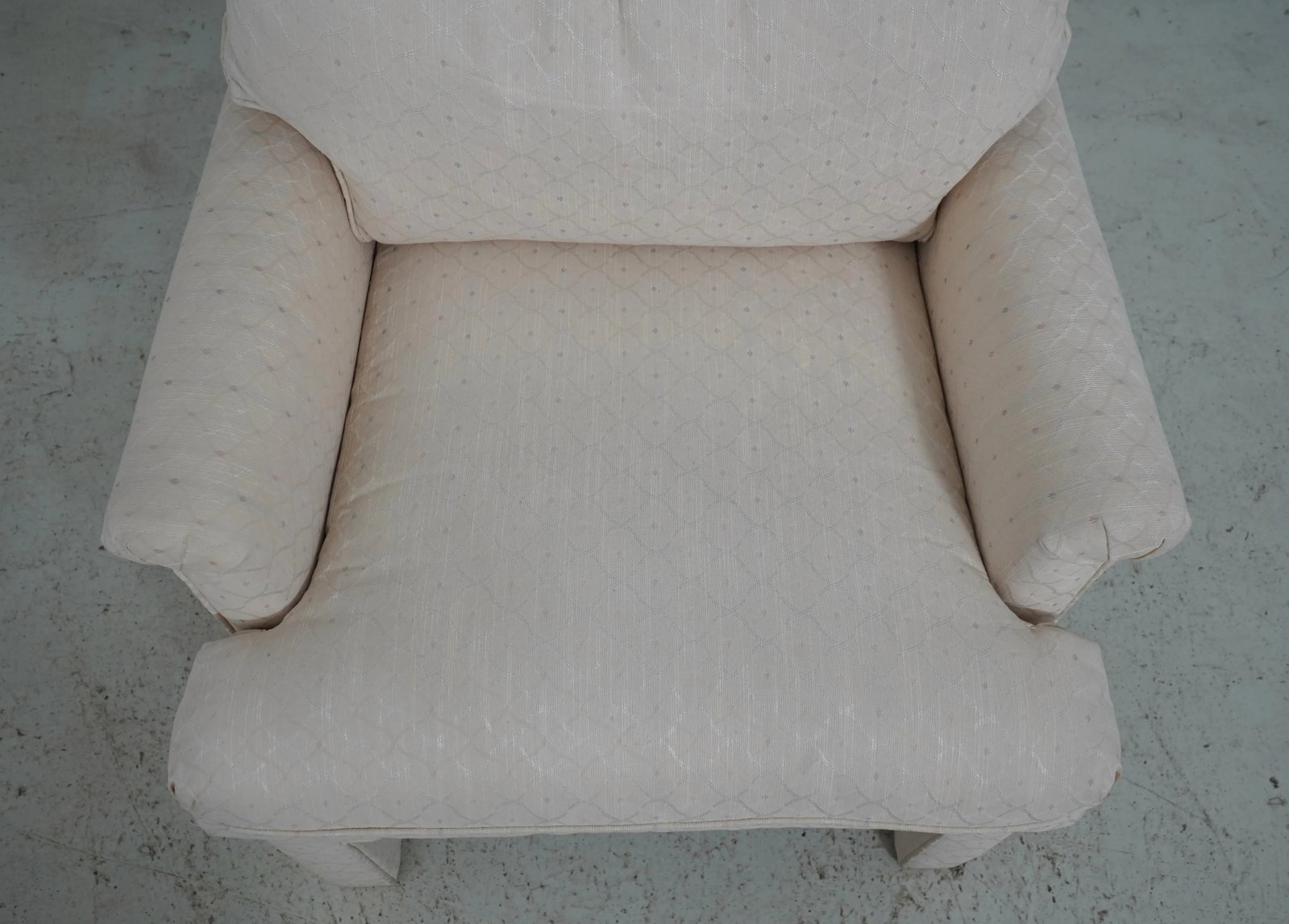 Pair Drexel Modern Design Upholstered Club Chairs - 8
