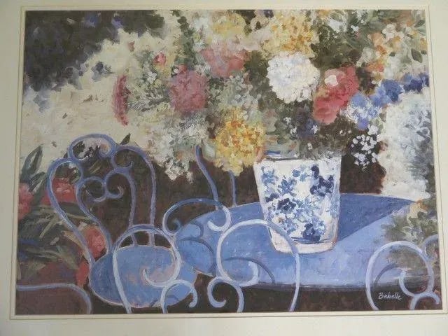 BeBelle Outdoor Theme Signed Double Matted Print - 2