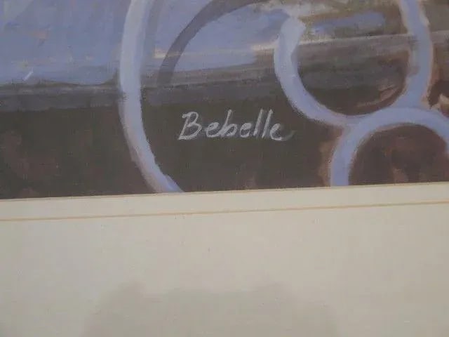 BeBelle Outdoor Theme Signed Double Matted Print - 4