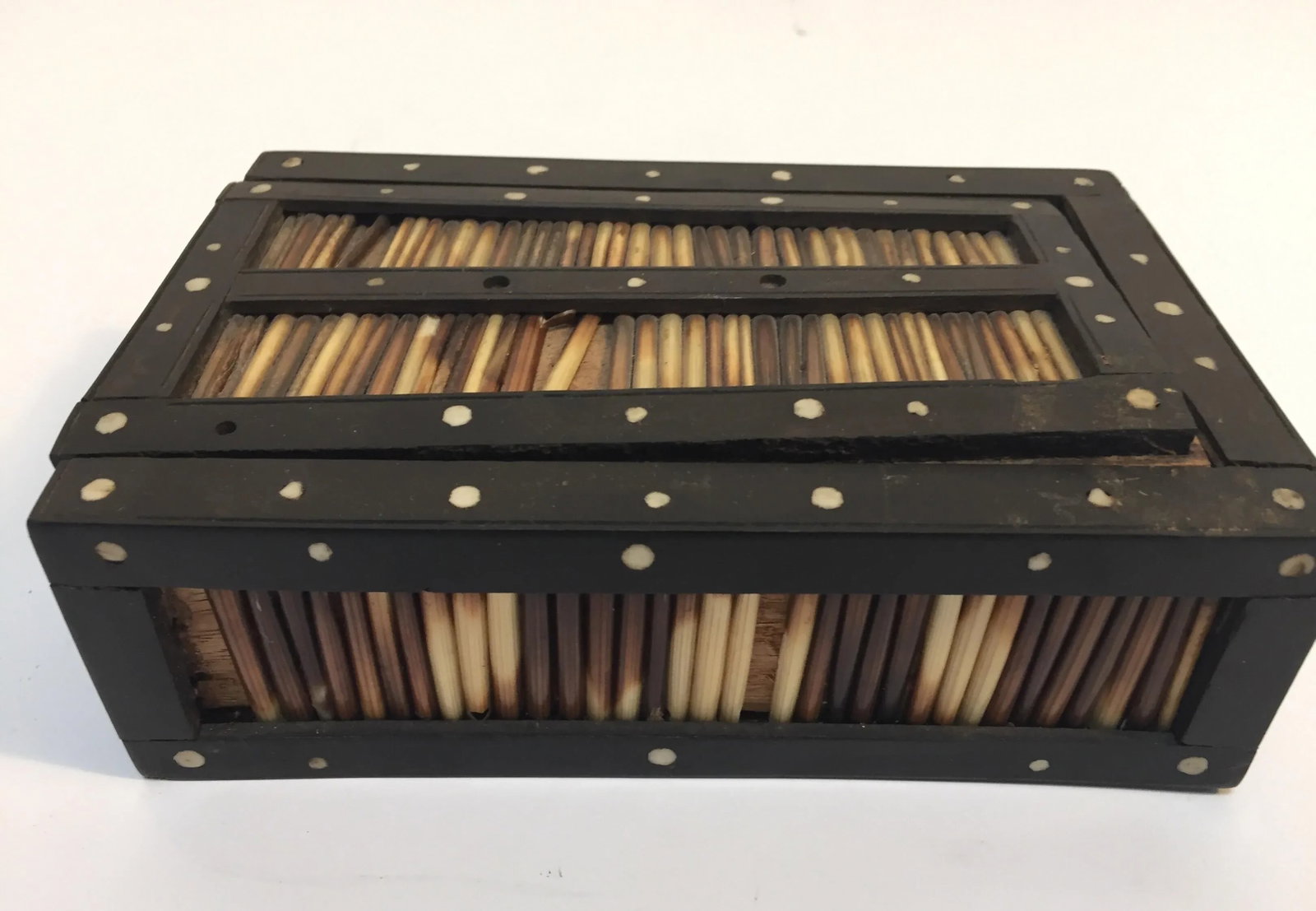 Antique Anglo Indian Handcrafted Box - 8