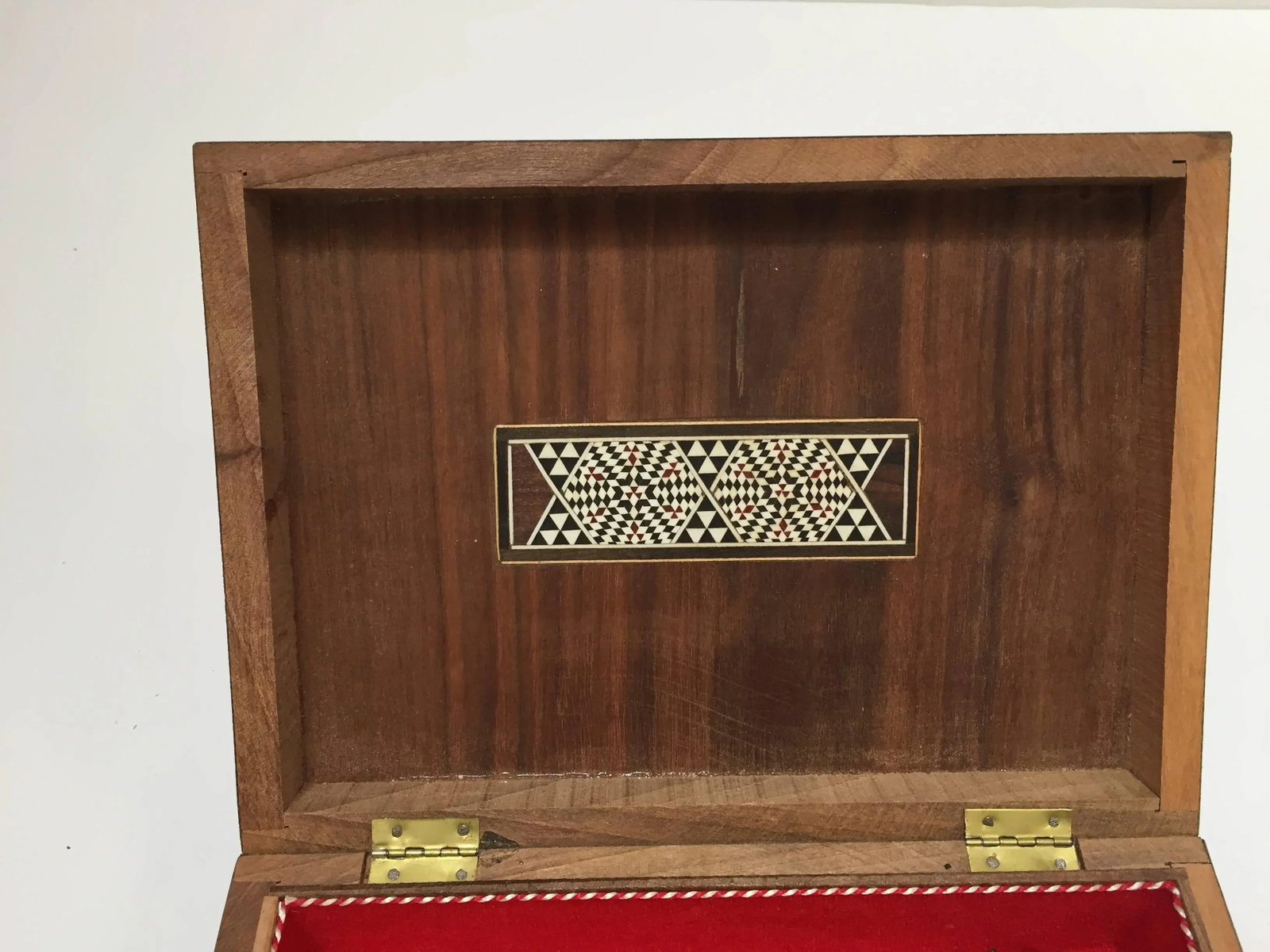 Middle Eastern Moorish Mosaic Inlay Jewelry Box - 8
