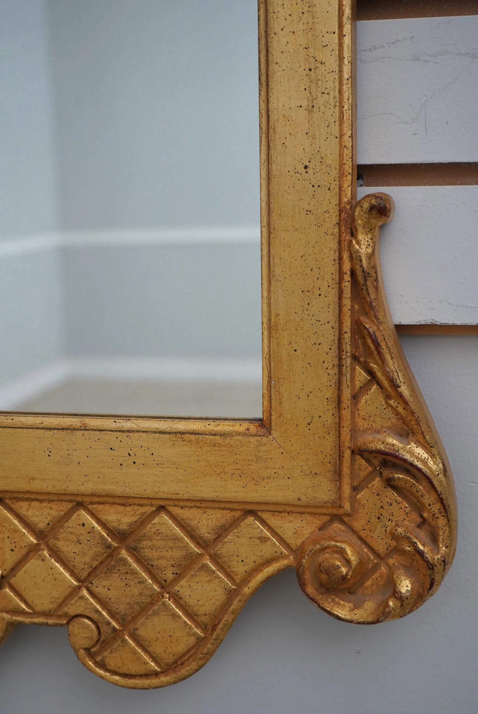 Italian Gold Gilt Renaissance Wall Mirror - 10