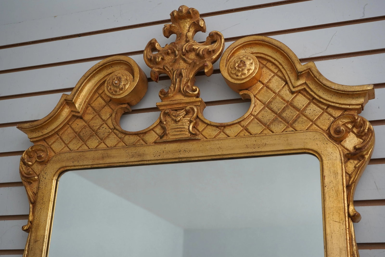 Italian Gold Gilt Renaissance Wall Mirror - 5