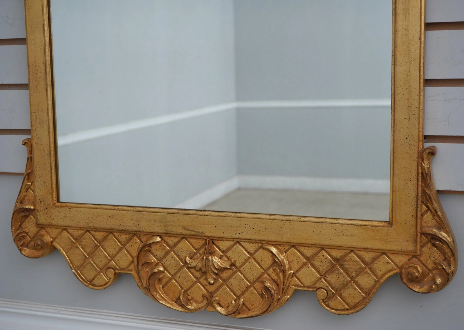 Italian Gold Gilt Renaissance Wall Mirror - 7