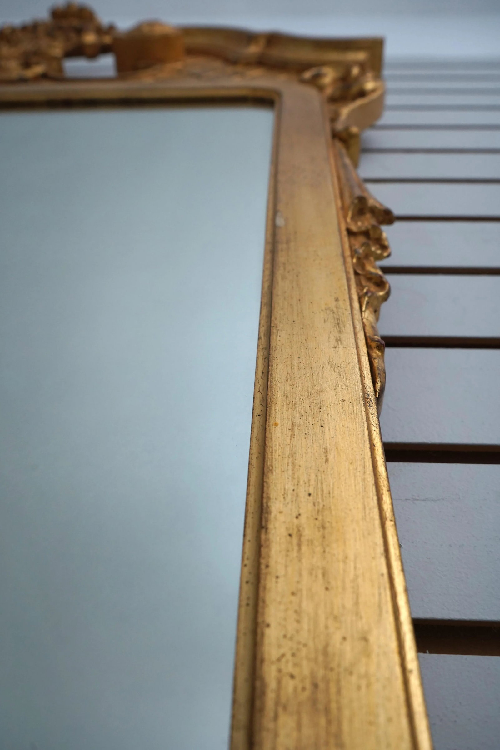 Italian Gold Gilt Renaissance Wall Mirror - 8