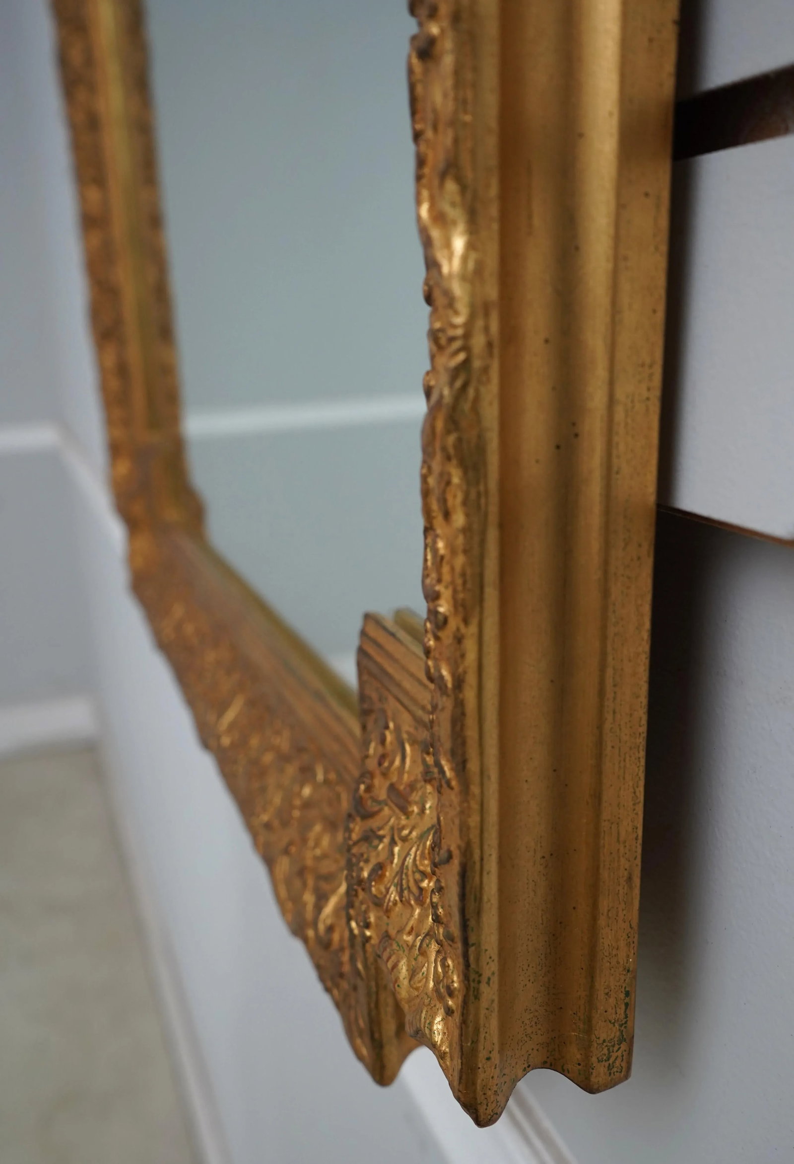 Carvers Guild Large Gold Frame French Style Mirror - 4