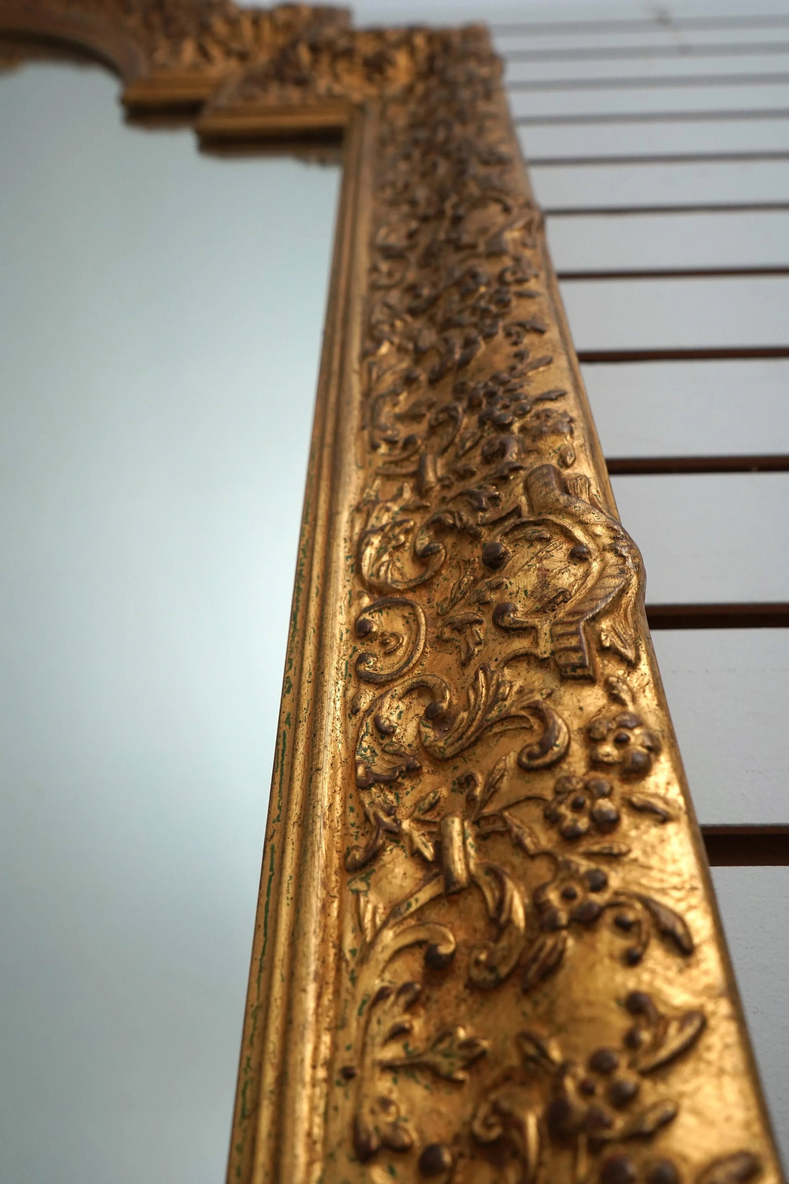 Carvers Guild Large Gold Frame French Style Mirror - 5