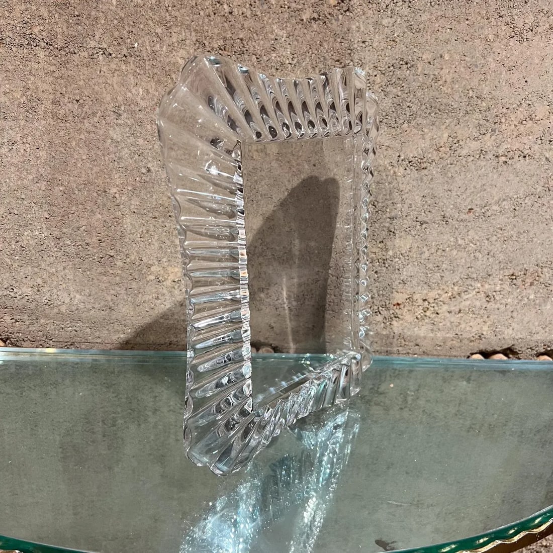 1990s Marquis Picture Frame Waterford Crystal Germany - 6