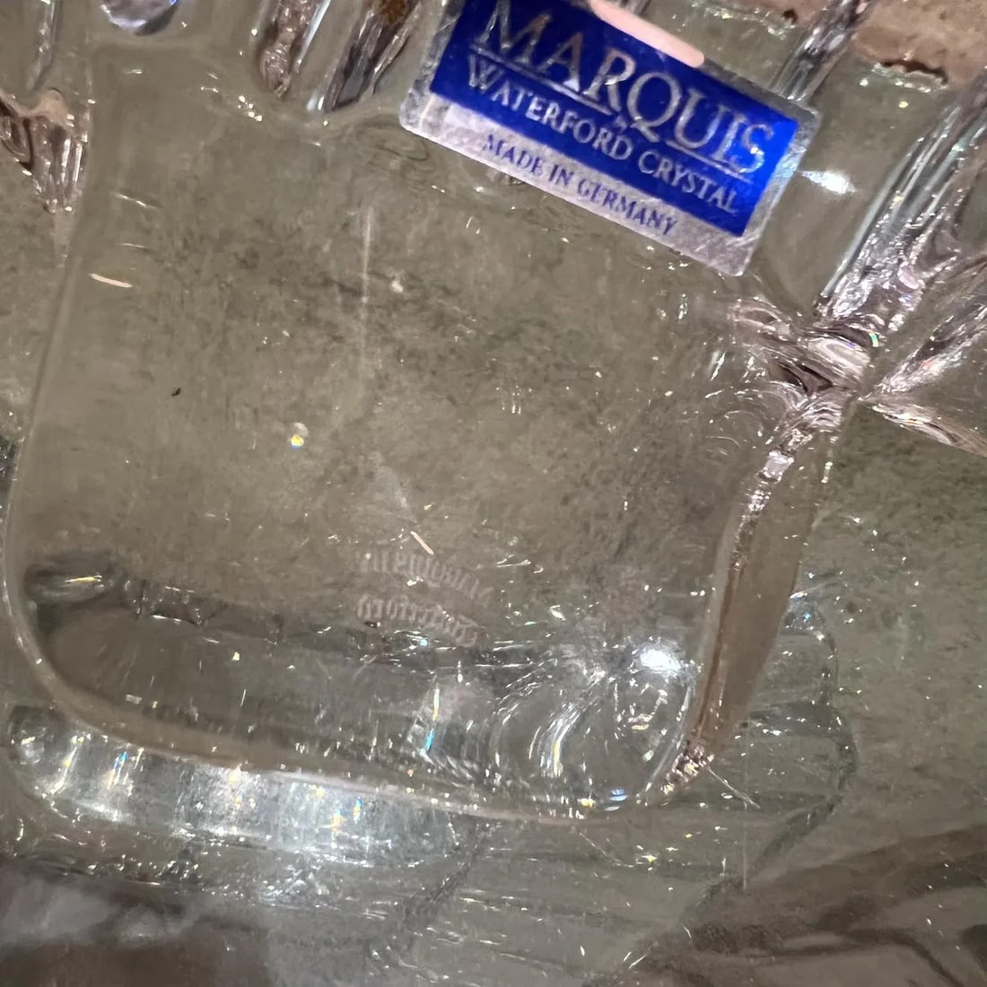 1990s Marquis Picture Frame Waterford Crystal Germany - 7
