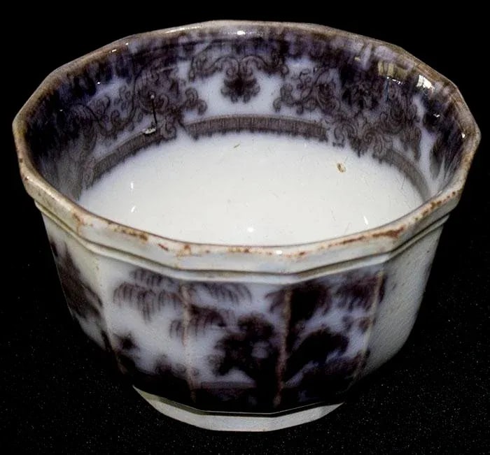 Podmore Walker Mulberry Tea Cups - Handleless = Set of 6 - 7
