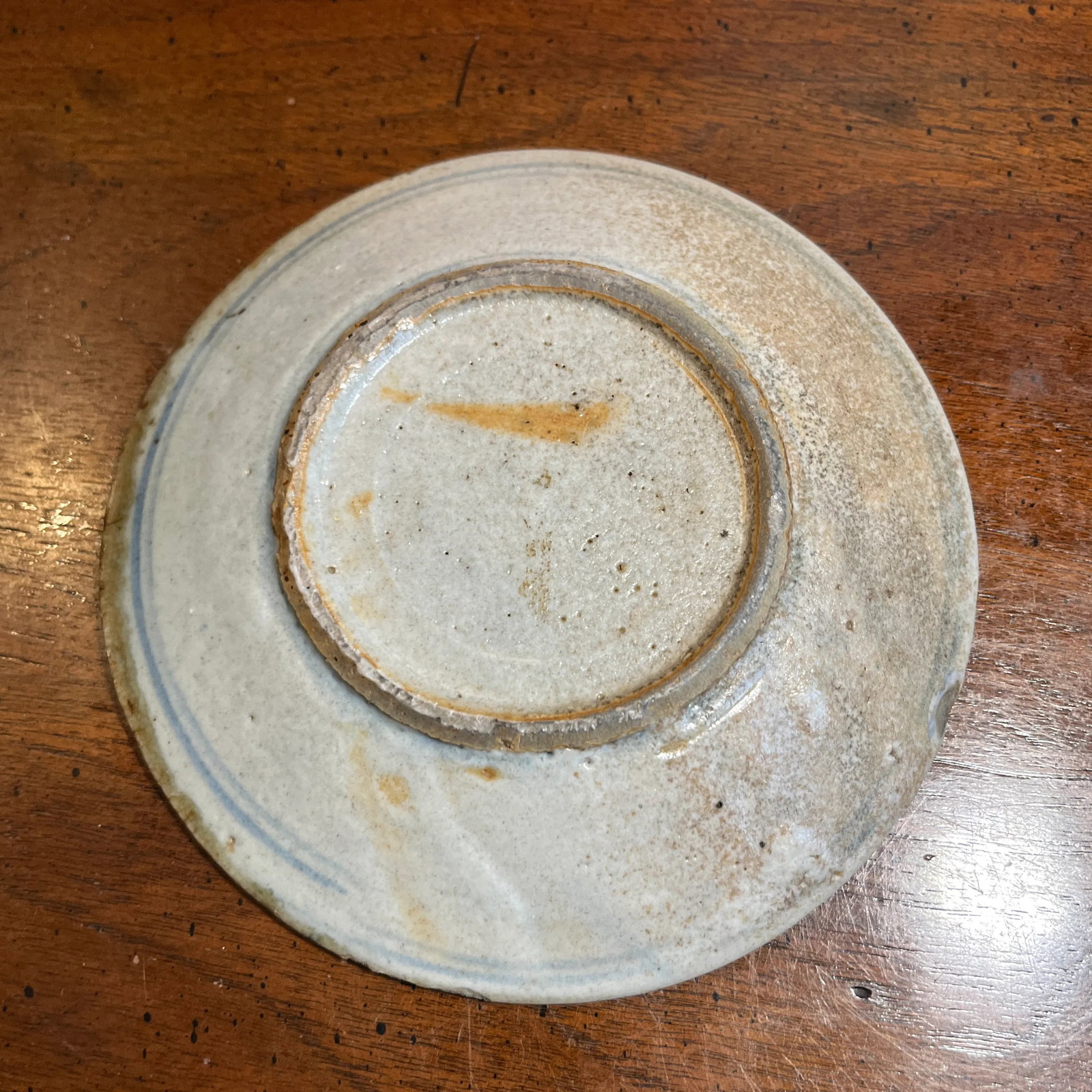 Antique 19th Century Chinese Export Porcelain Plates- Set of 3 - 7