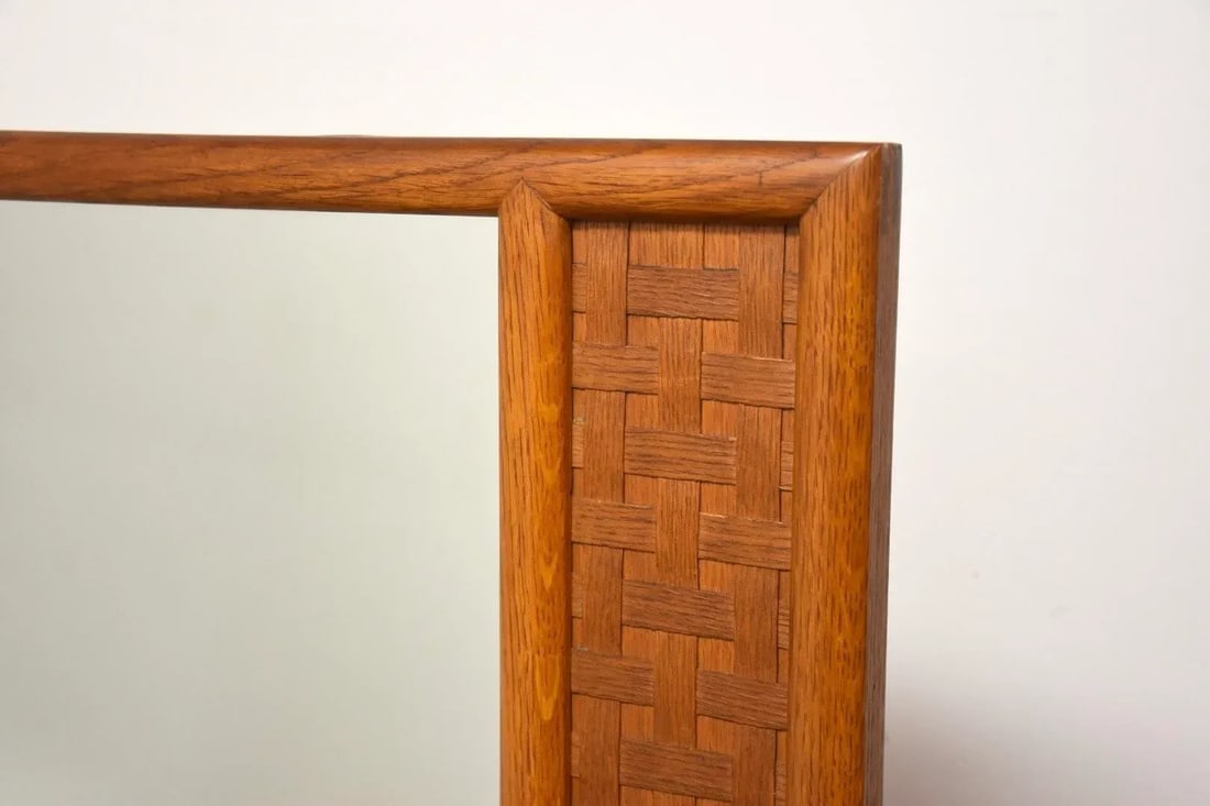 Lane Perception Oak Mirror - 2