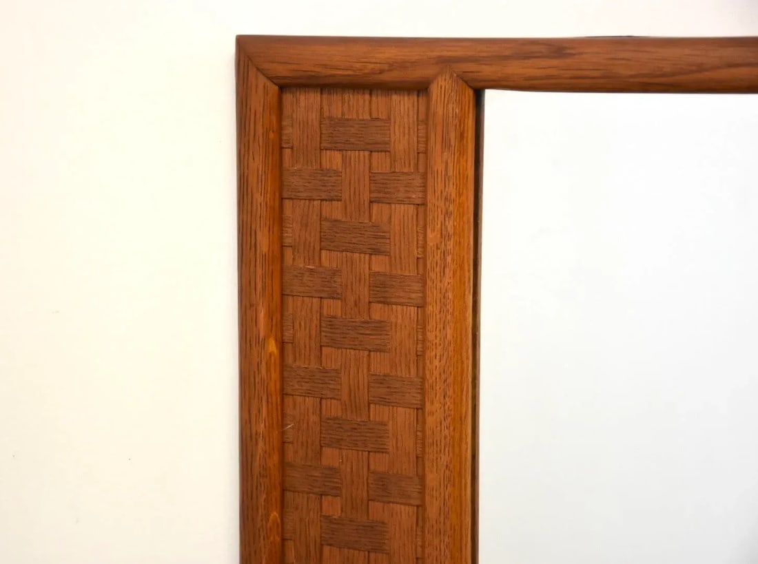 Lane Perception Oak Mirror - 5