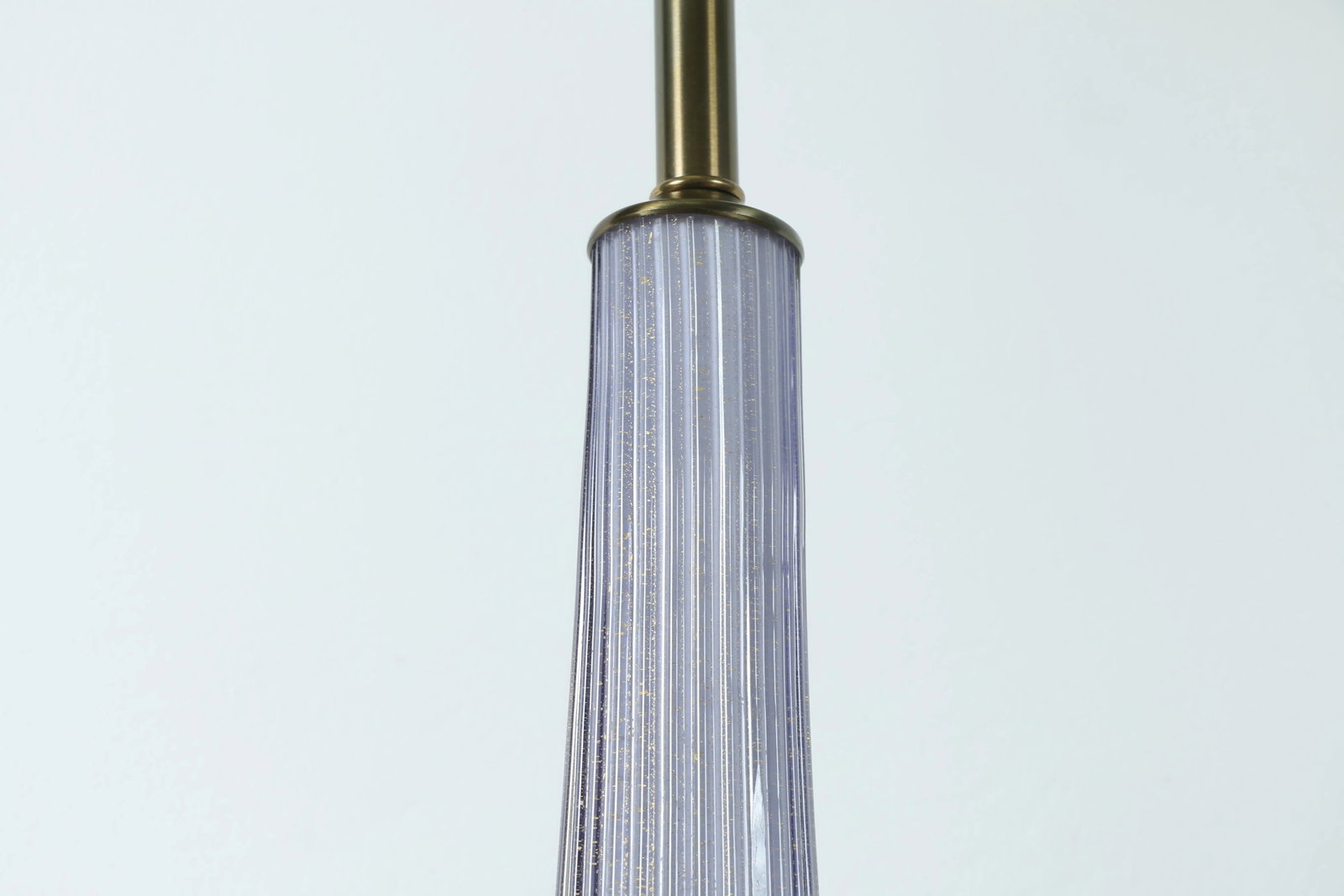 Italian Murano Glass Tall Table Lamps - 12