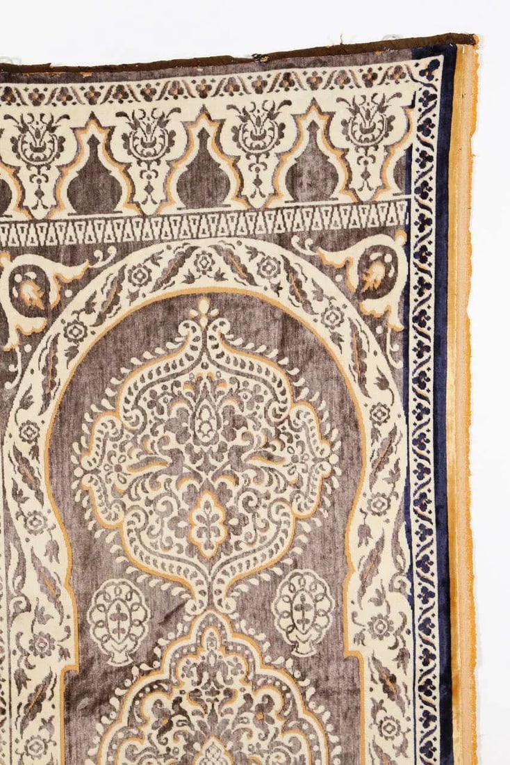 Antique Moroccan Moorish Silk Tapestry - 2