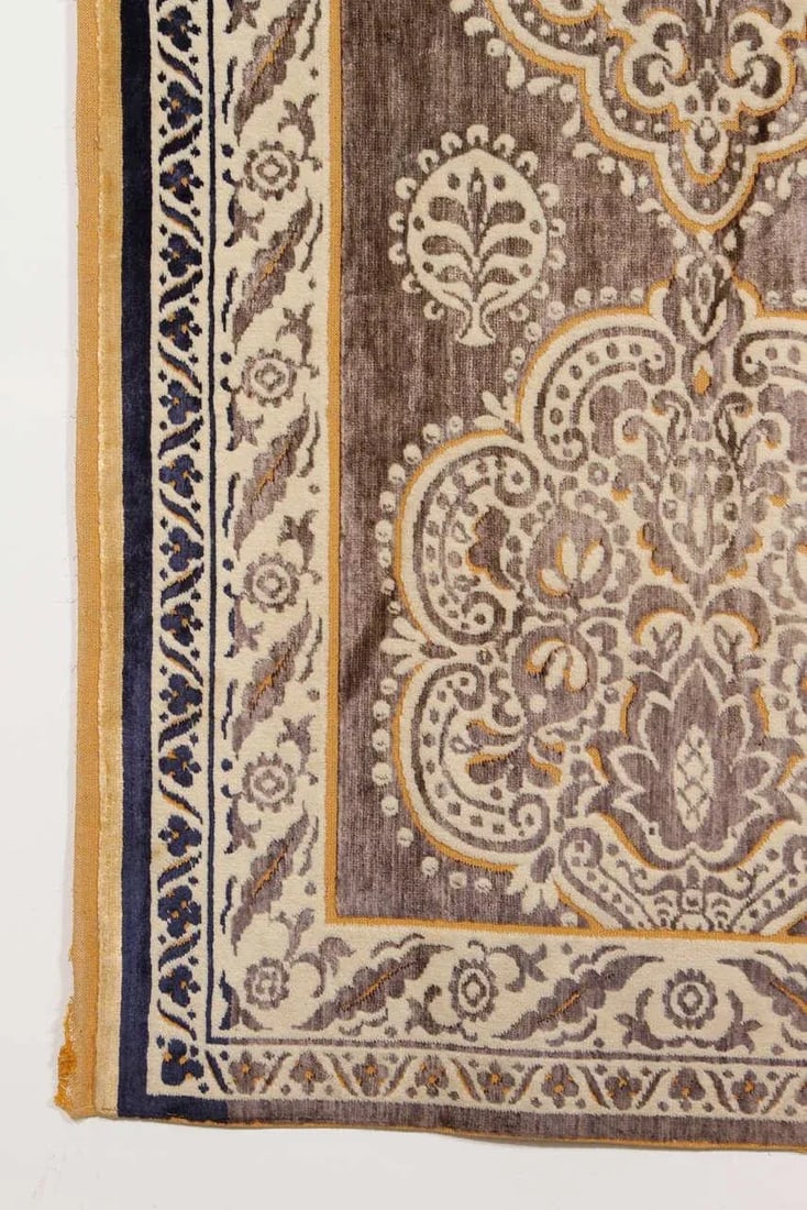 Antique Moroccan Moorish Silk Tapestry - 4