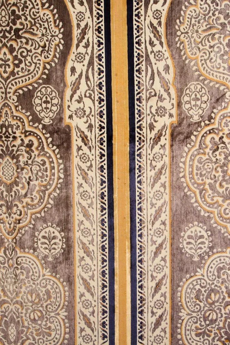 Antique Moroccan Moorish Silk Tapestry - 6