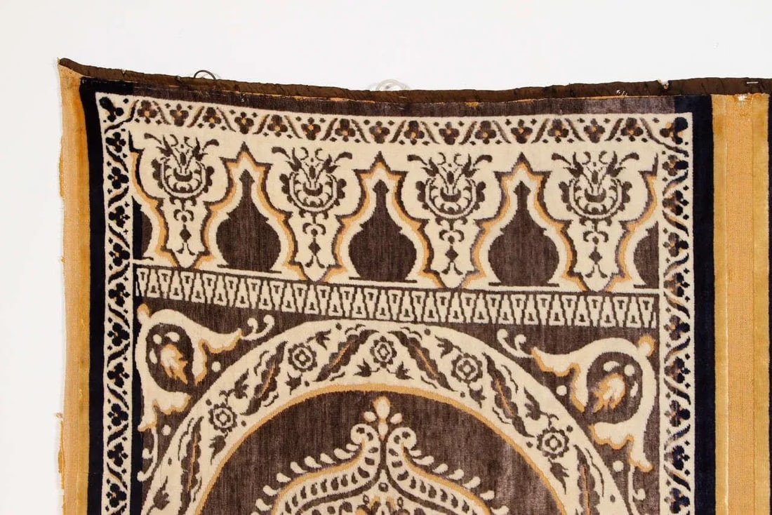Antique Moroccan Moorish Silk Tapestry - 7