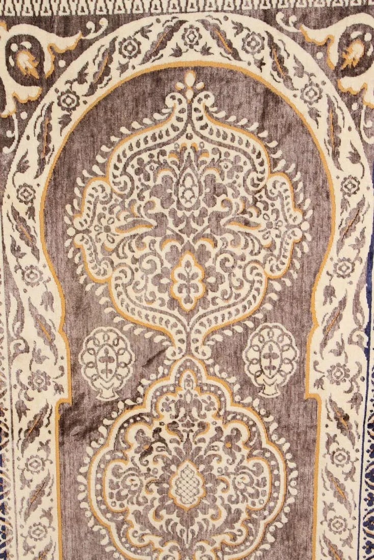 Antique Moroccan Moorish Silk Tapestry - 8