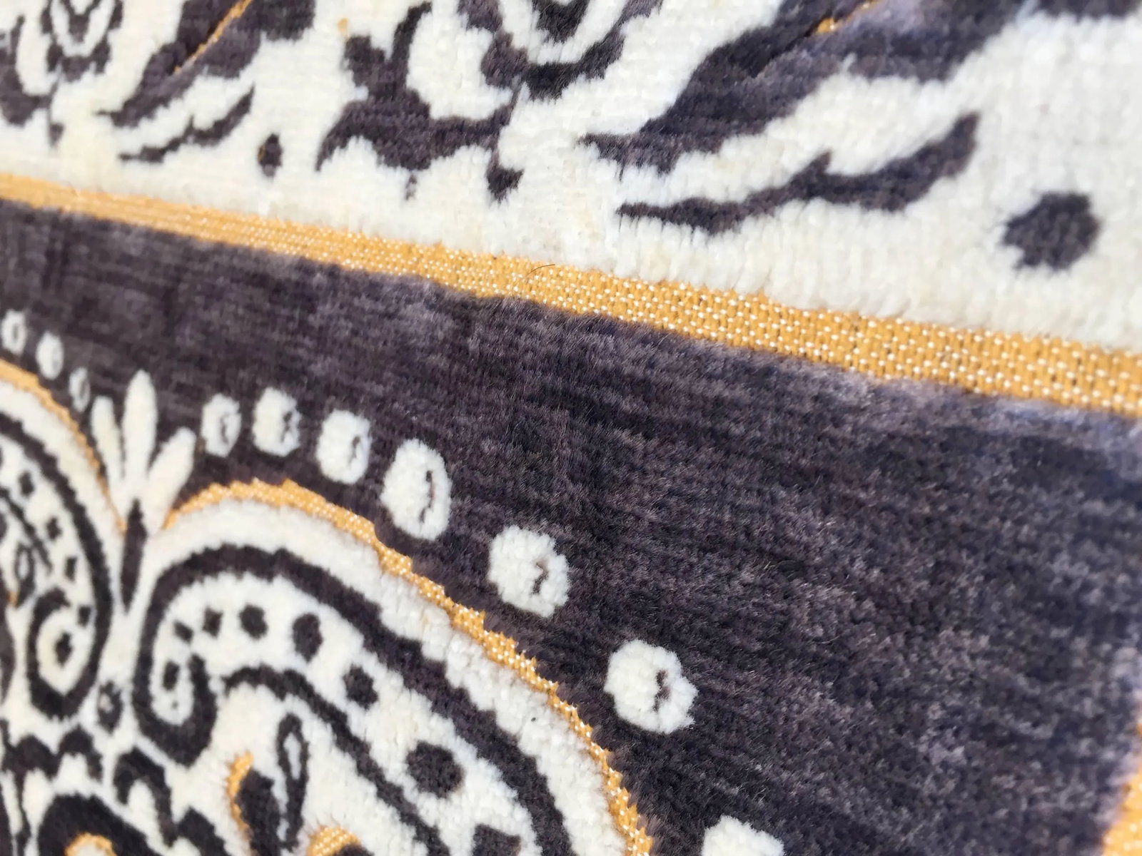 Antique Moroccan Moorish Silk Tapestry - 9