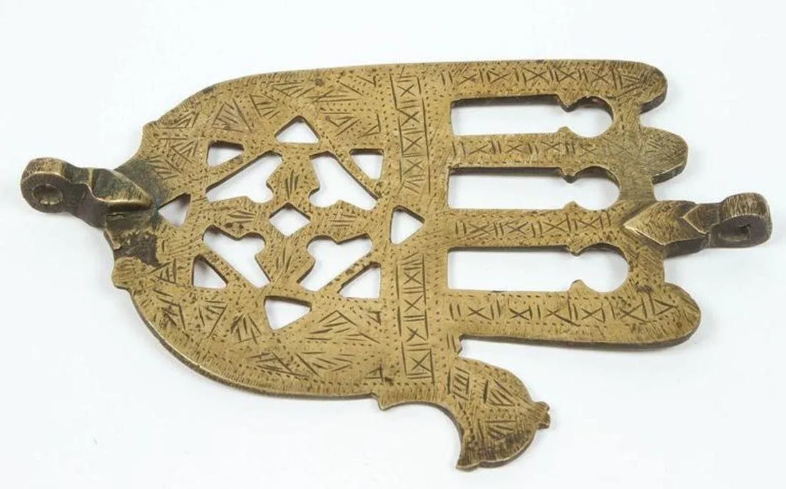 Moroccan Jewish Judaica Khamsa - 5