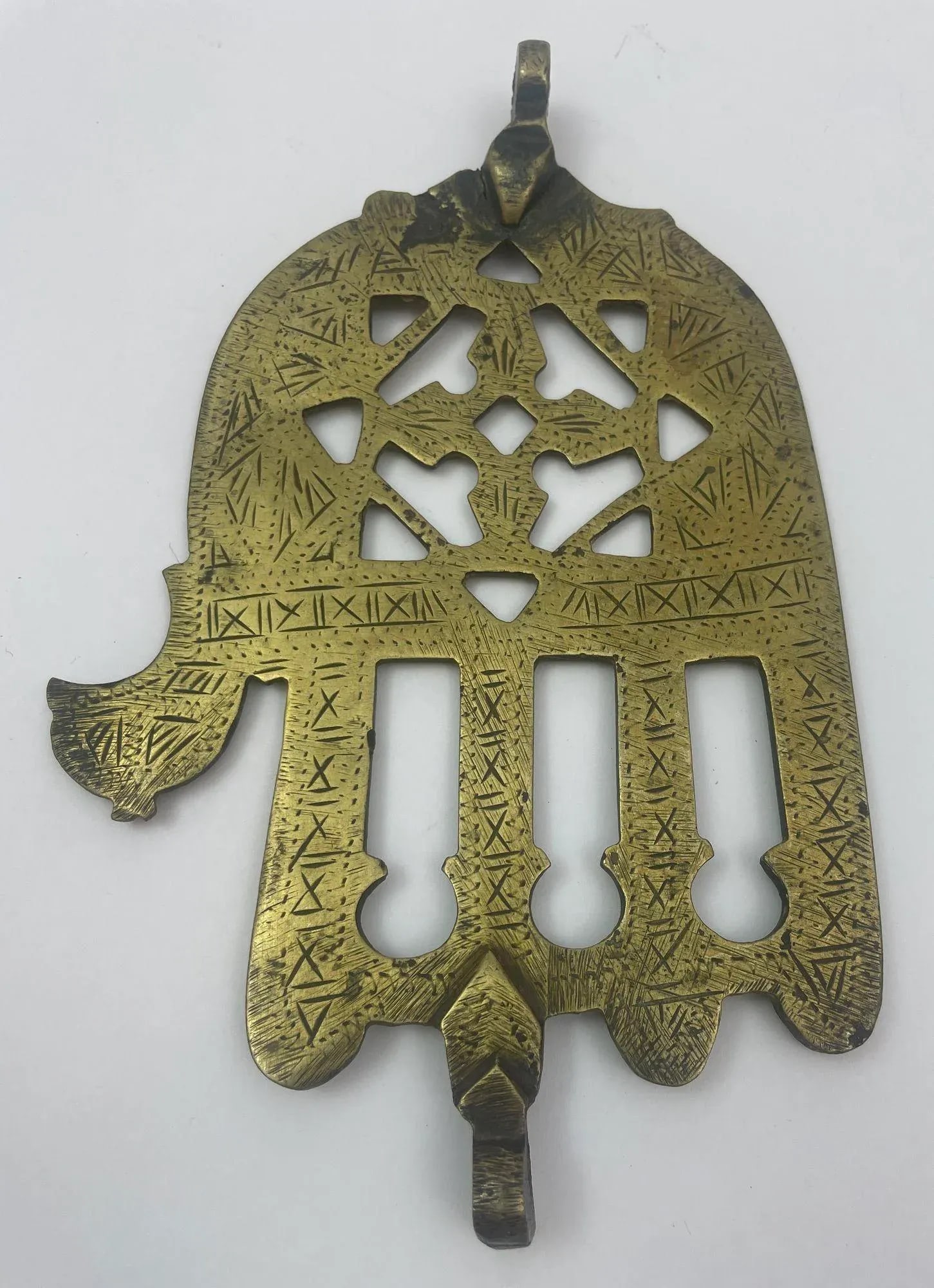 Moroccan Jewish Judaica Khamsa - 6