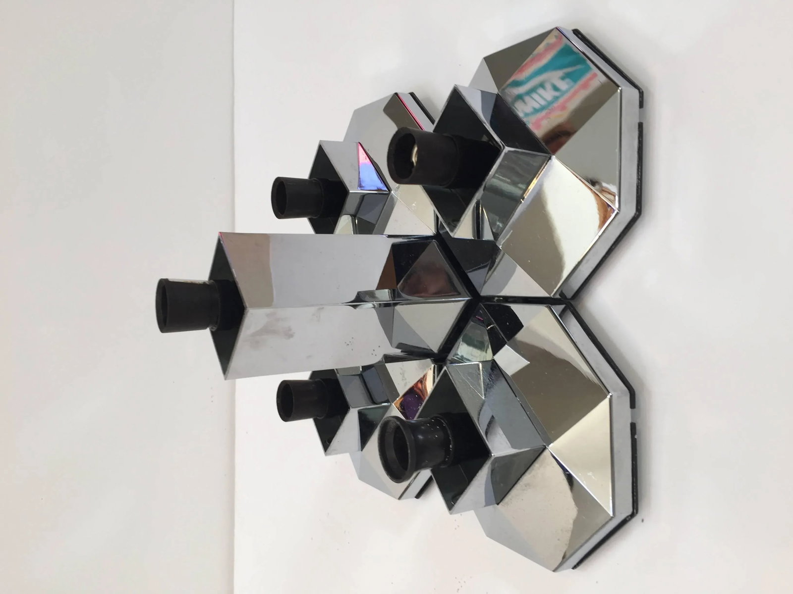 1970s Large Modular Wall or Ceiling Lamp by Motoko Ishii for Staff - 7