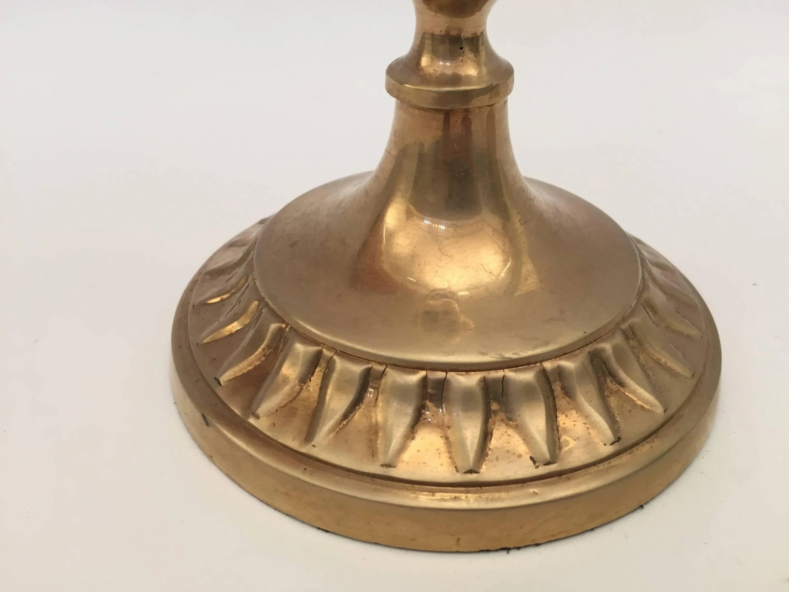 Pair of Antique Victorian Candlesticks - 6