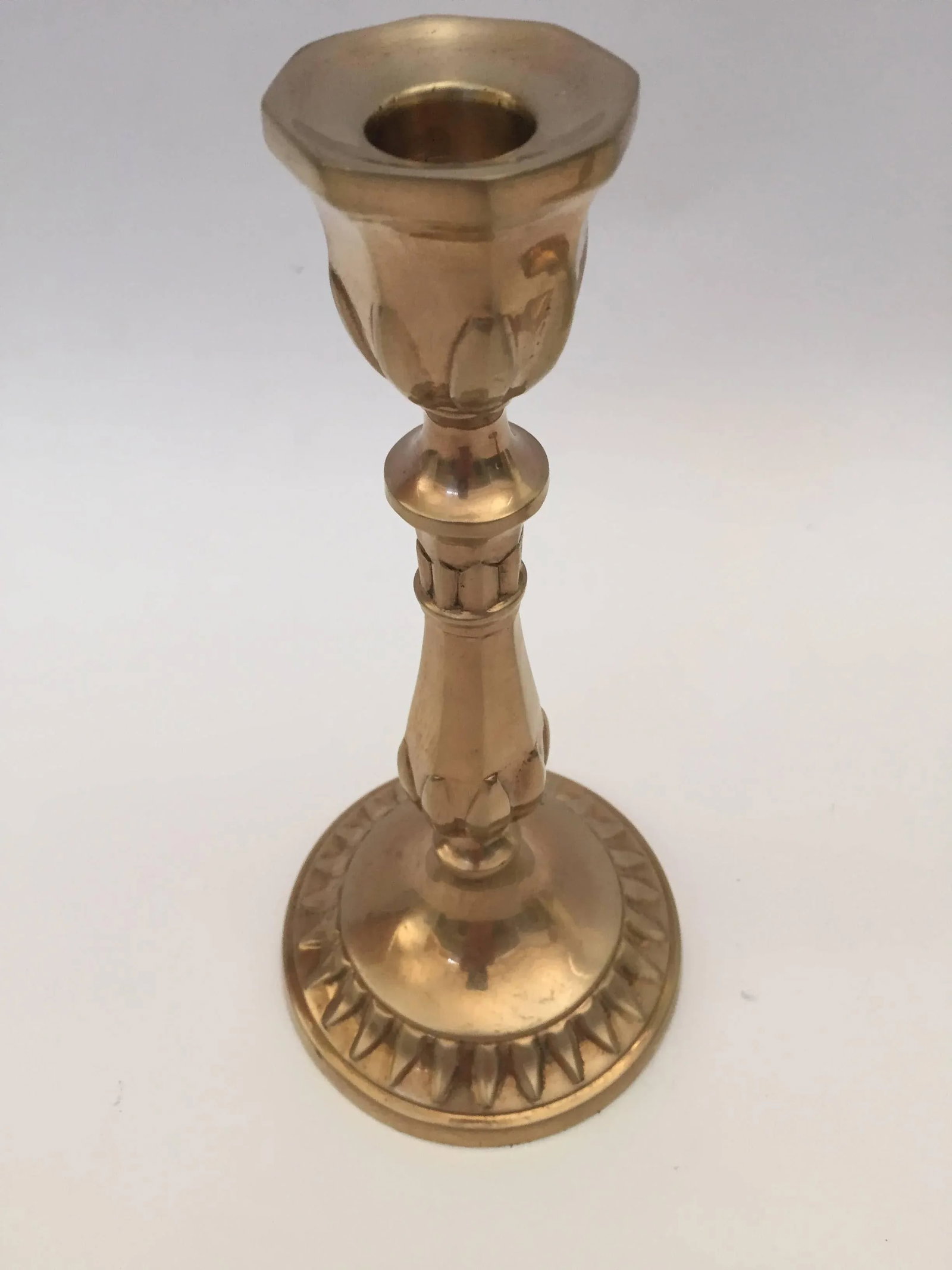 Pair of Antique Victorian Candlesticks - 9