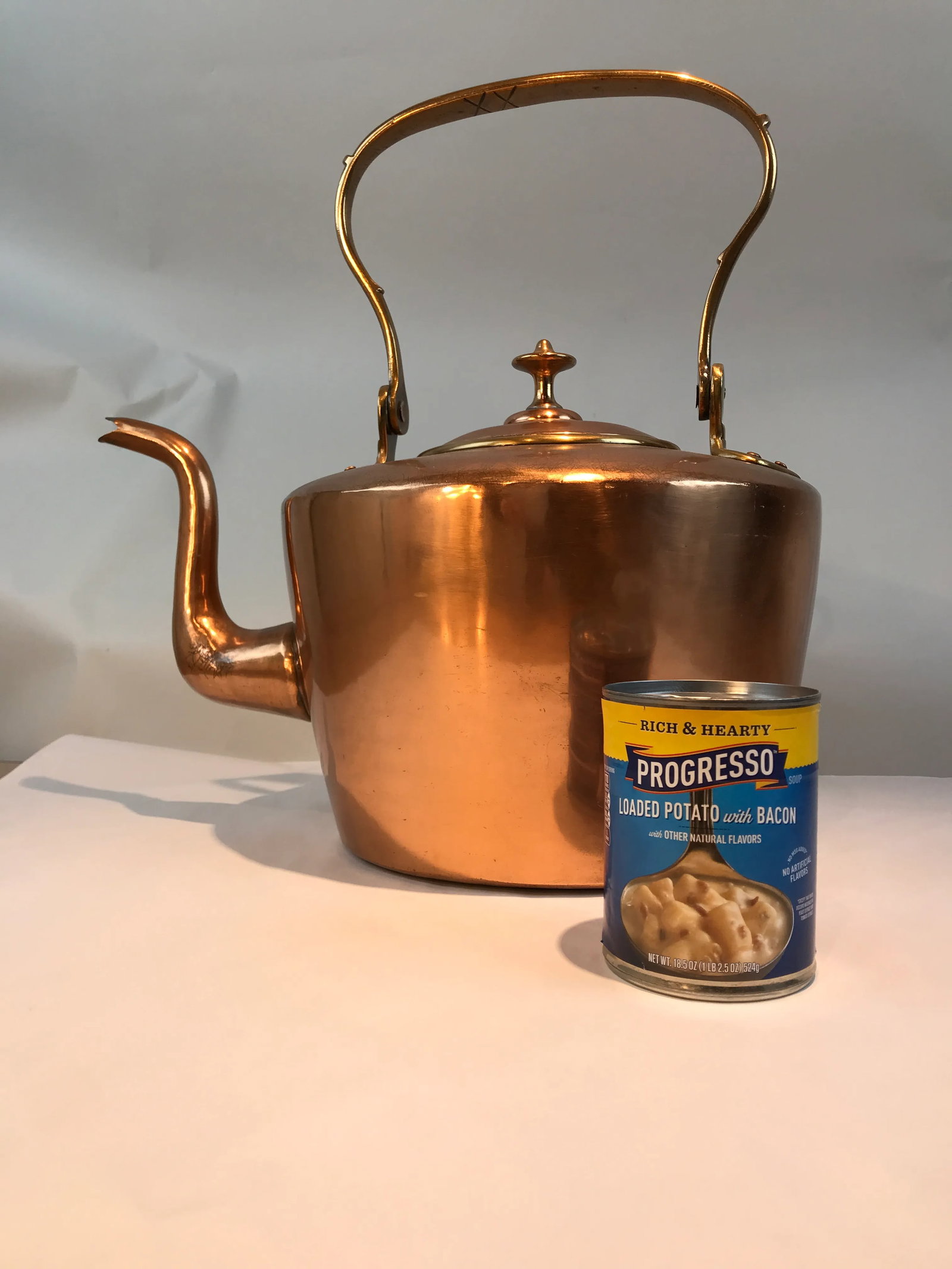 Late 19th Century Vintage Copper Water Tea Kettle - 12
