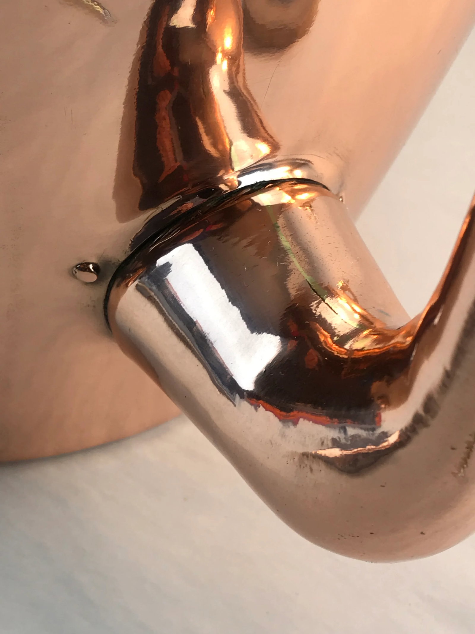Late 19th Century Vintage Copper Water Tea Kettle - 9
