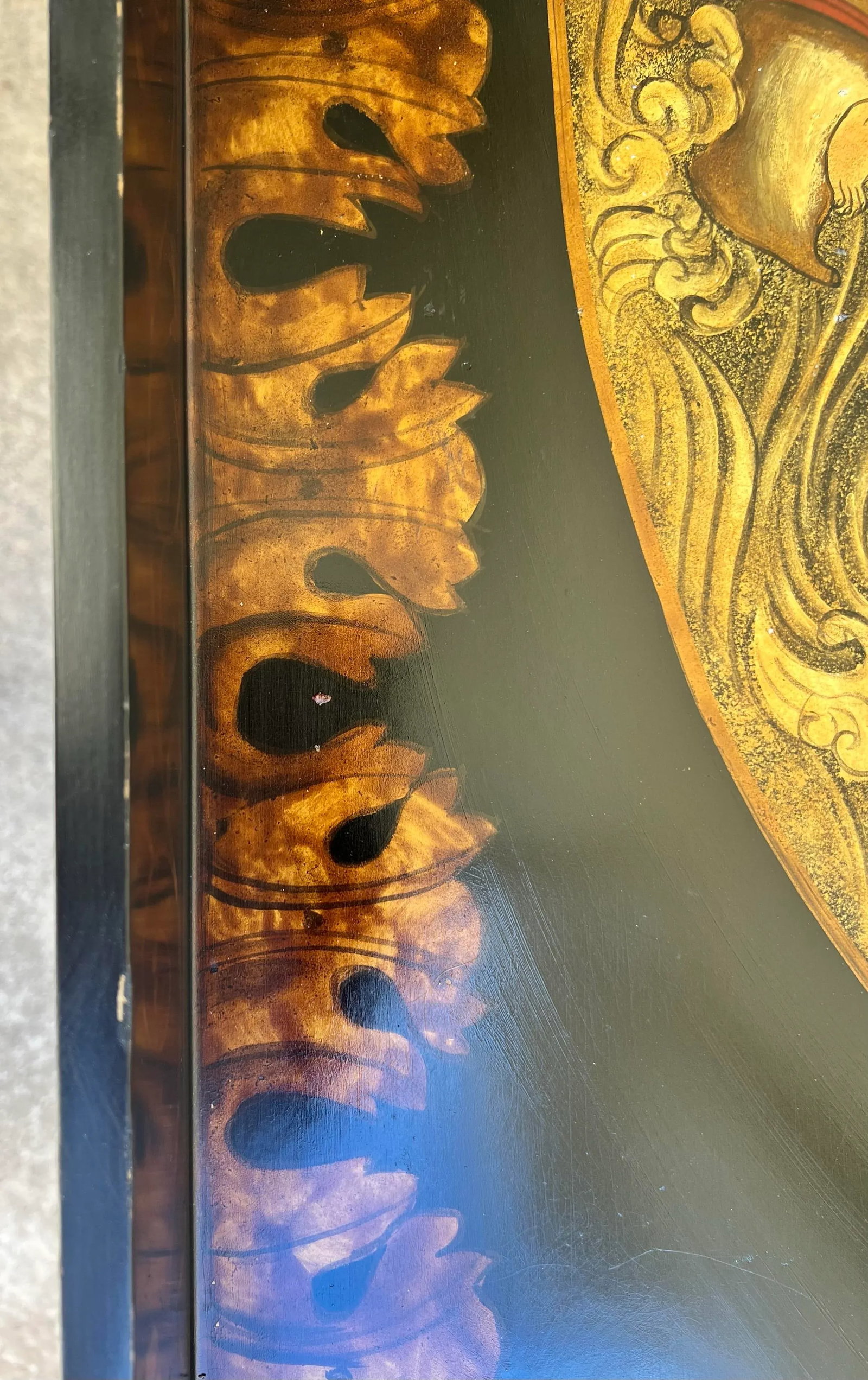Vintage Chinoiserie Faux Bamboo Butler Style Coffee Table - Maitland-Smith Attributed - 10