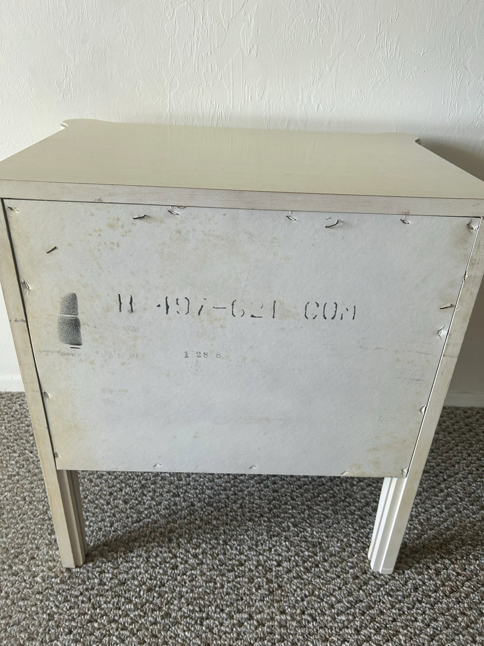 Mid 20th Century Henry Link Coastal White Cream Nightstand - 6