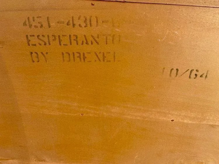 Jim Peed Drexel Moorish Spanish Revival Esperanto Collection Pecan Wood China Cabinet - Made in 1964 - 5