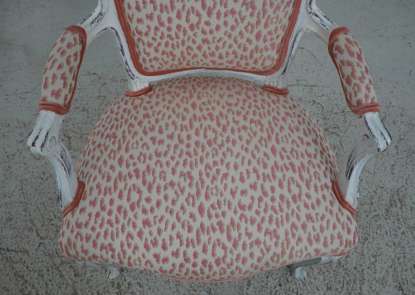 Pair Newly Upholstered French Louis XV Armchairs - 9