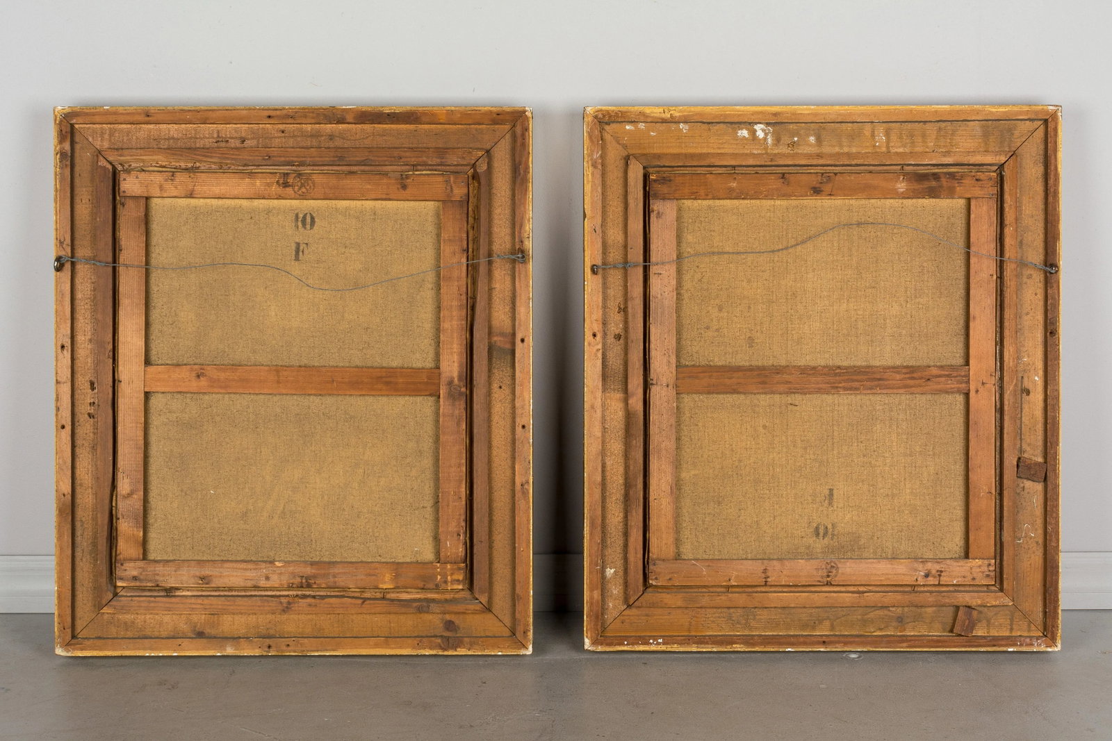 19th Century French Portraits - a Pair - 6