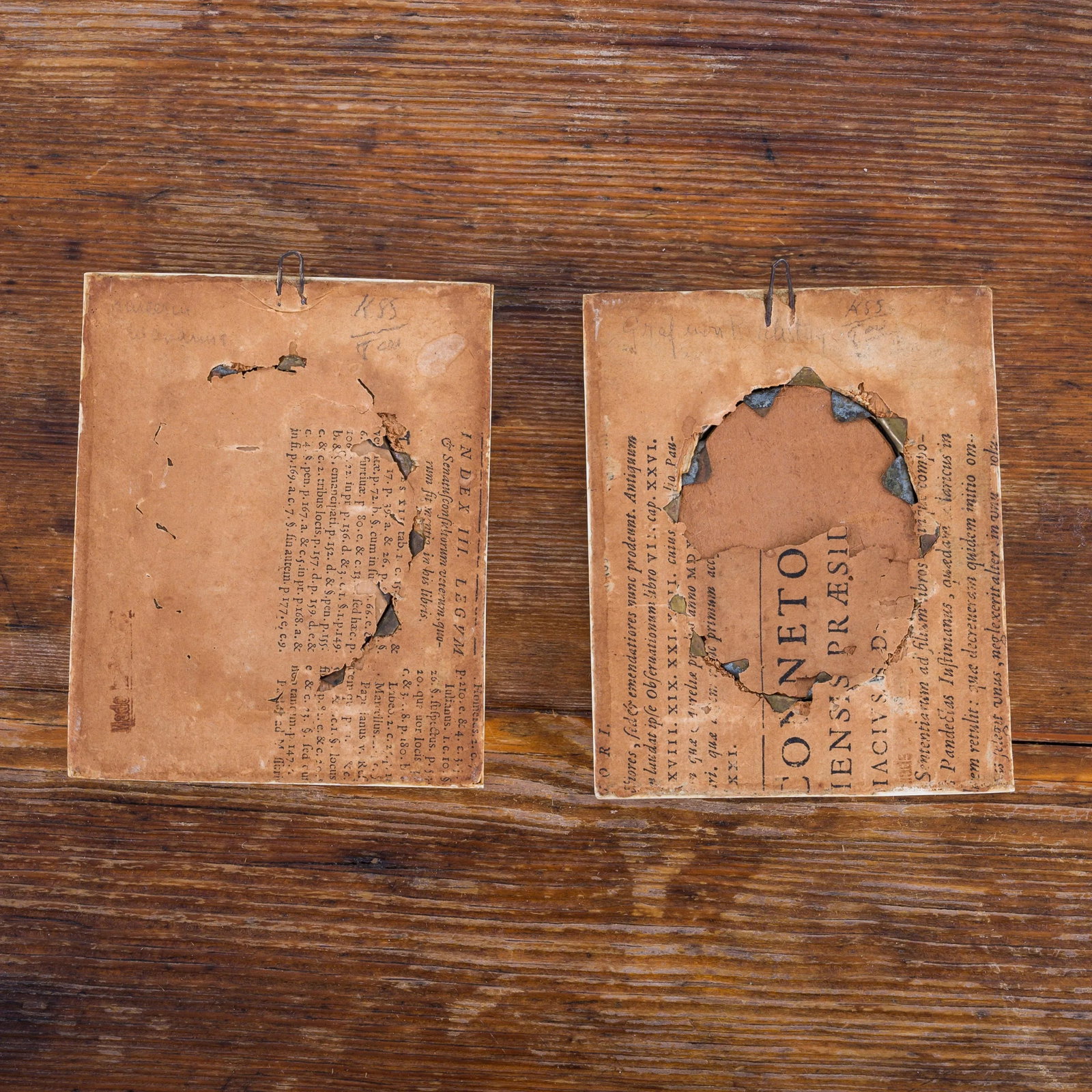 A Pair of Victorian Bone Miniature Paintings - 5