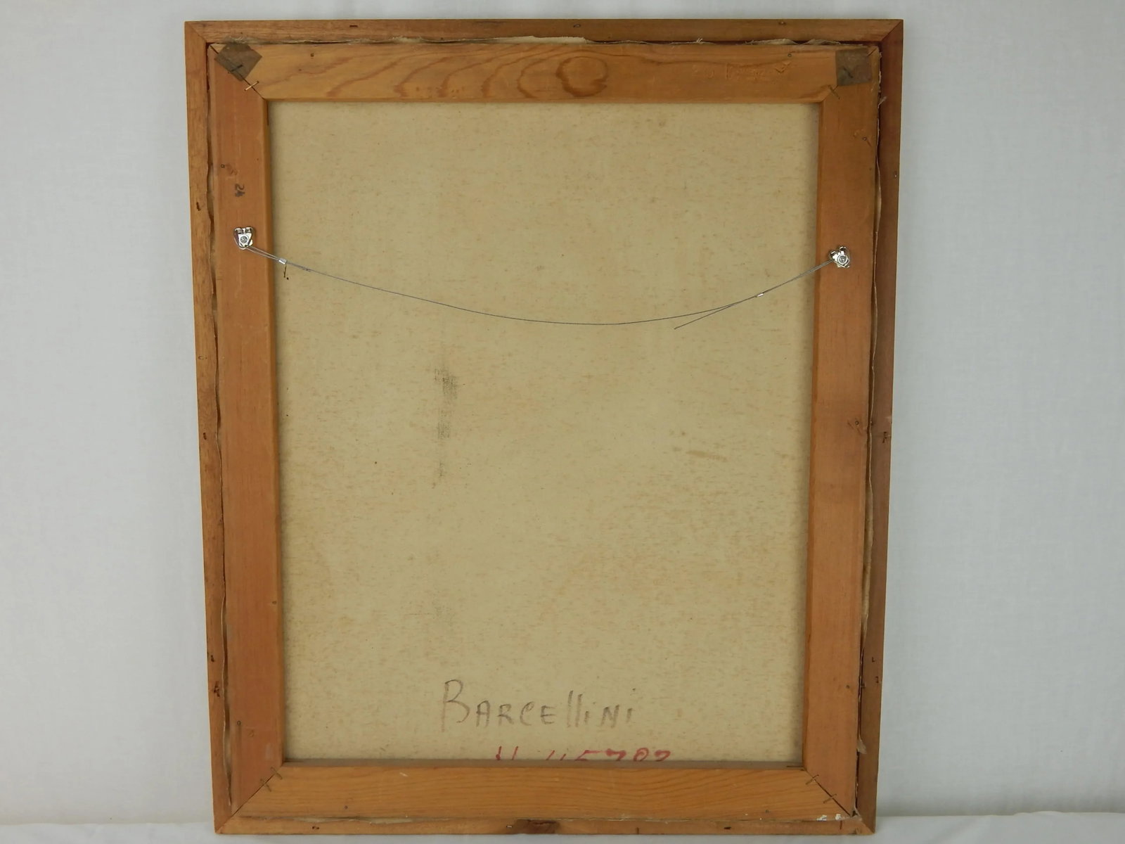 Mid 20th Century Roman Girl, Oil on Canvas by Furio Barcellini, Framed - 11